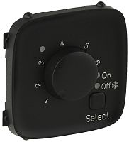 Лицевая панель Legrand Valena Allure для терморегулятора антрацит картинка